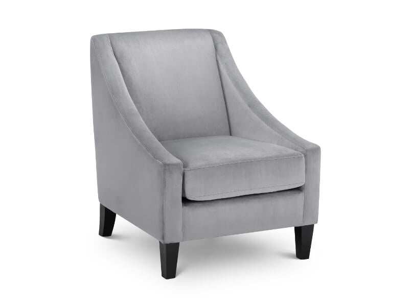 Maison Velvet Chair Grey