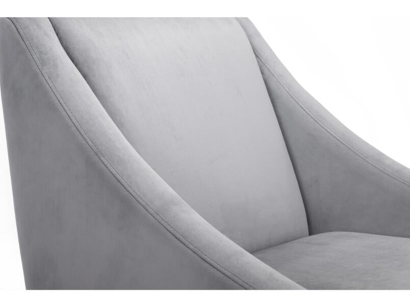 Maison Velvet Chair Grey