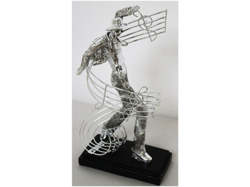 16" Male Dancer With Musical Note