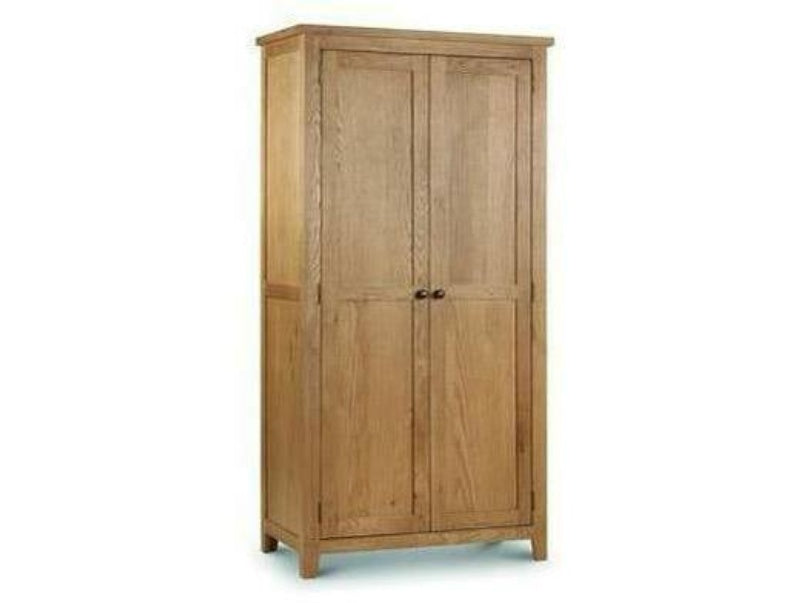 Marlborough Waxed Oak 2 Door Wardrobe