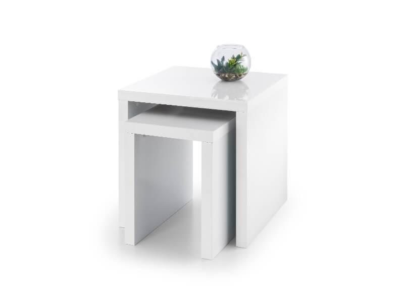 Metro High Gloss Nest of Tables