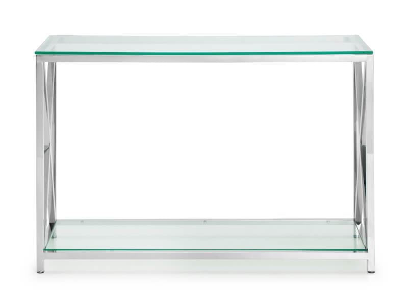 Miami Glass Console Table
