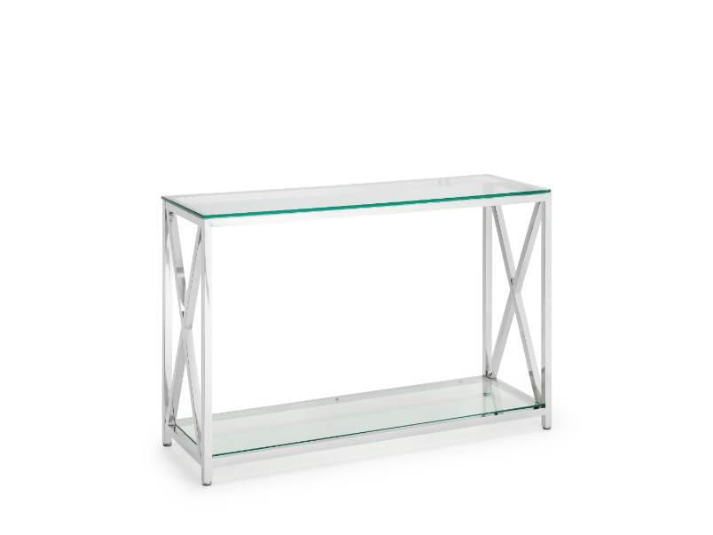 Miami Glass Console Table