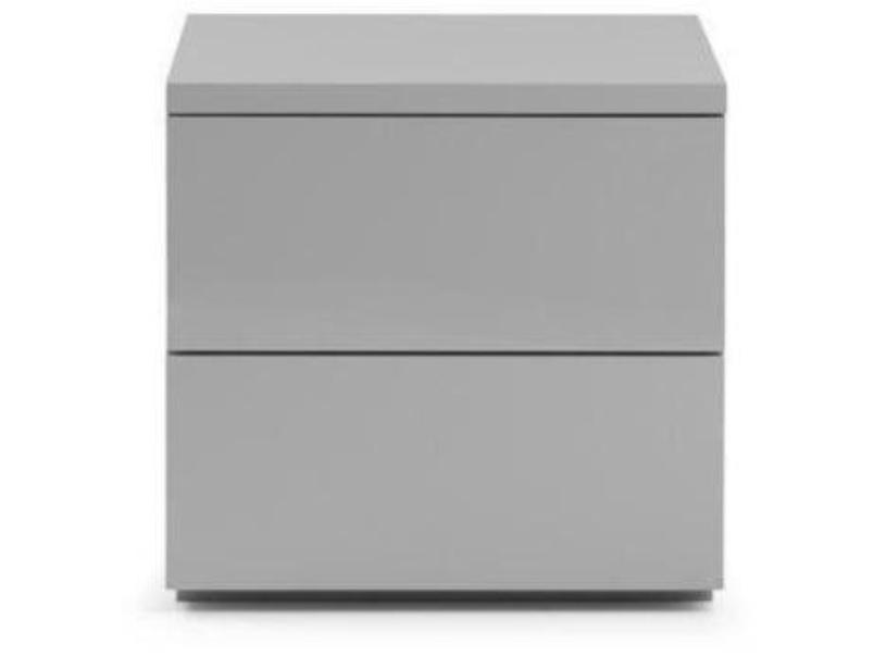 Matrix 2 Drawer Bedside High Gloss