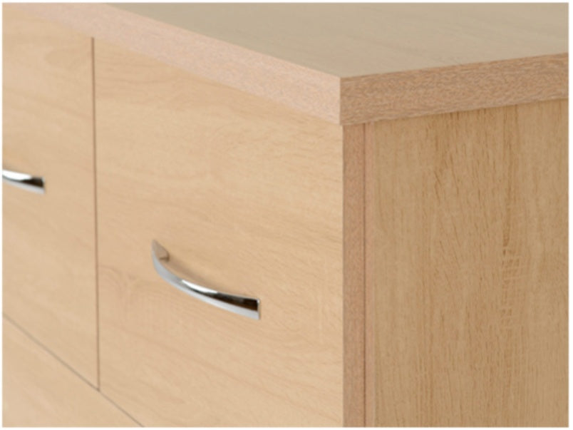 Nevada 3+2 Drawer Chest Sonoma Oak Effect