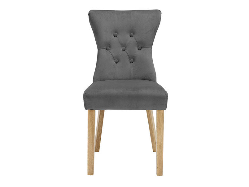 Naples Fabric Dining Chair (Pack of 2)
