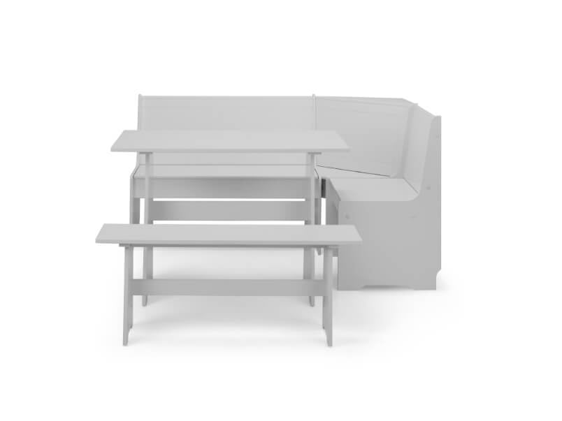 Newport Corner Dining Set With Storage Bench