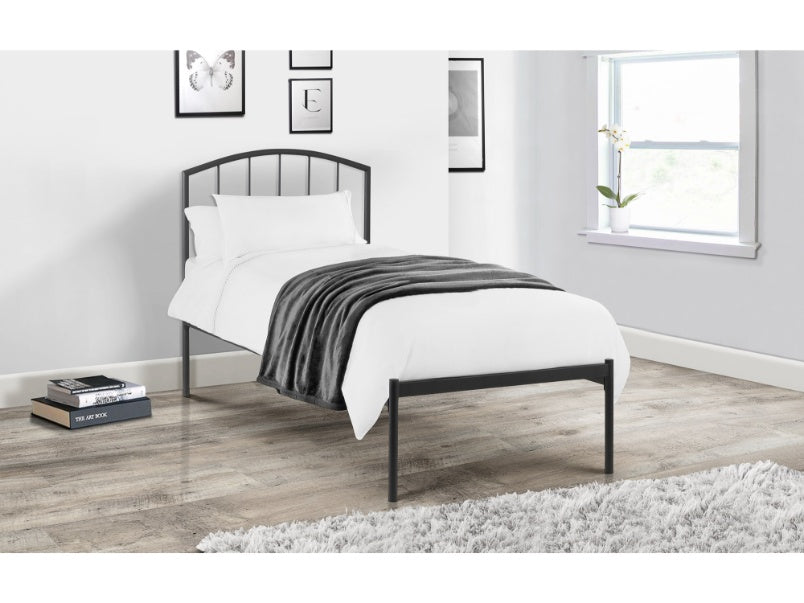 Oakvale Bed Satin Anthracite (Black) Finish