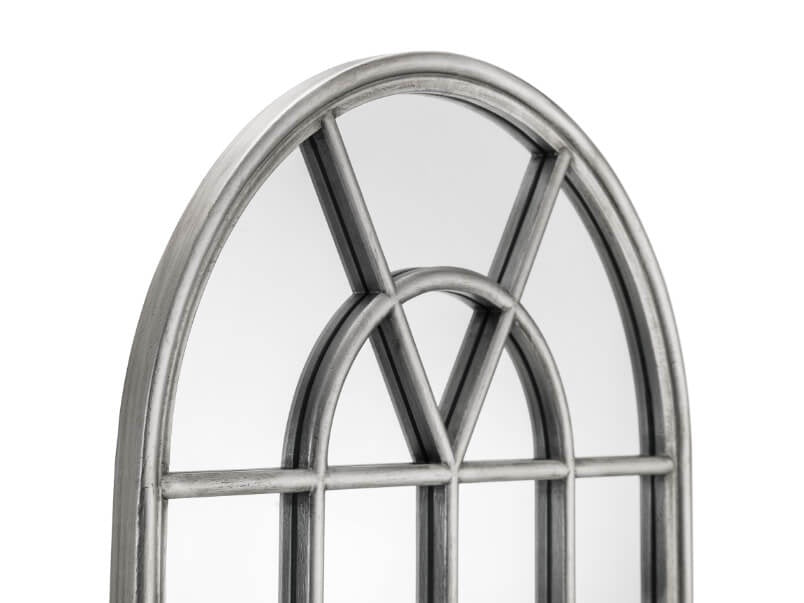 Opus Pewter Window Mirror Pewter