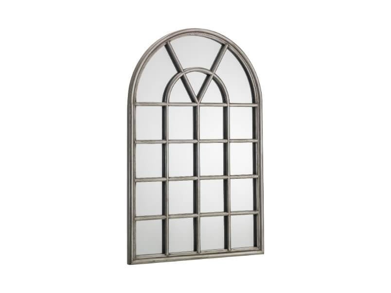 Opus Pewter Window Mirror Pewter