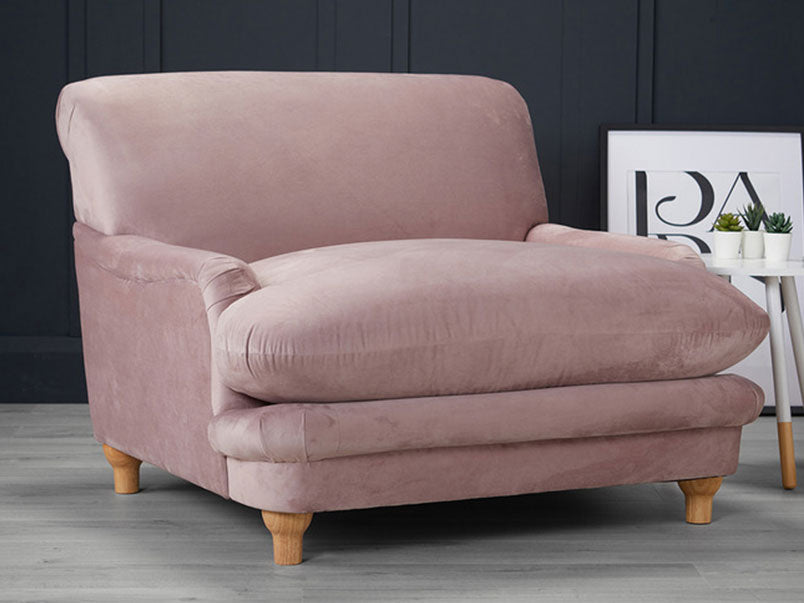 Plumpton Velvet Chair - Main Image