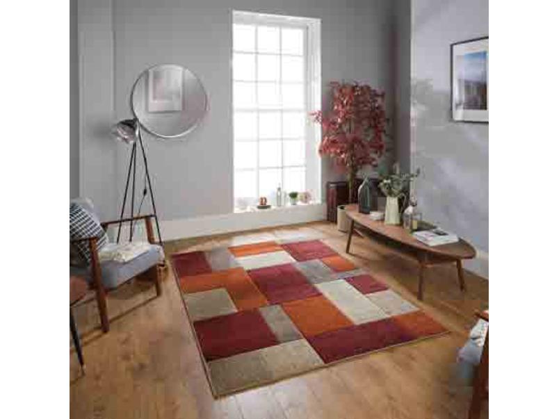 Portland 8425 R Red Rug