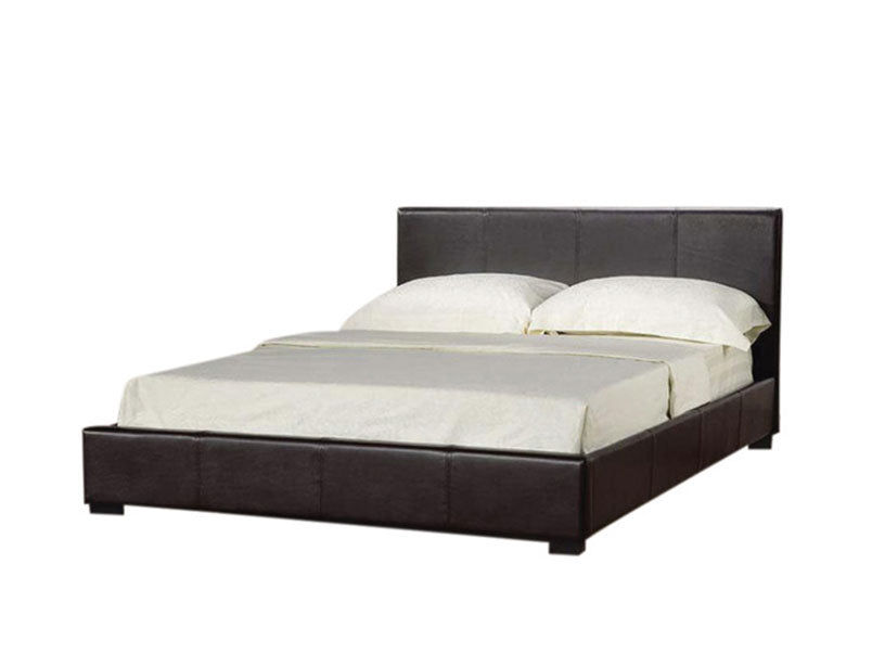 Blanco Hydraulic Faux Leather Bed