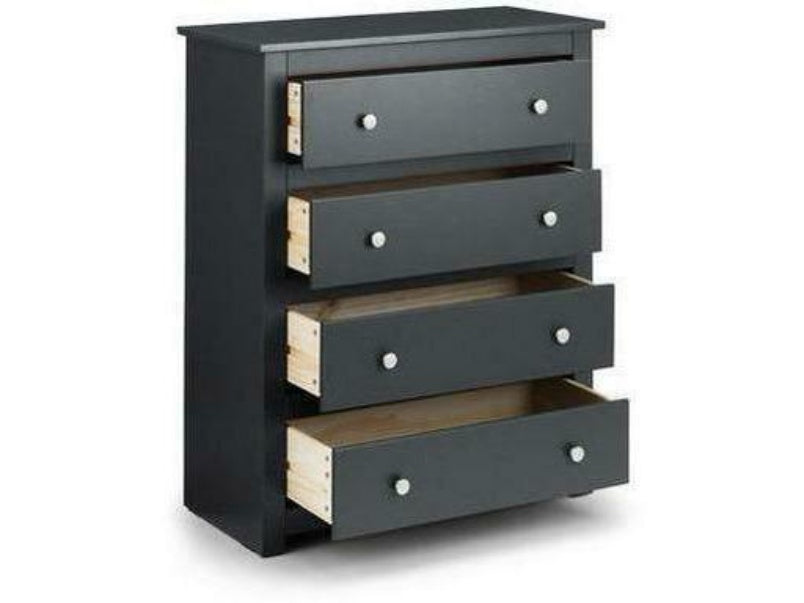 Radley 4 Drawer Chest Anthracite