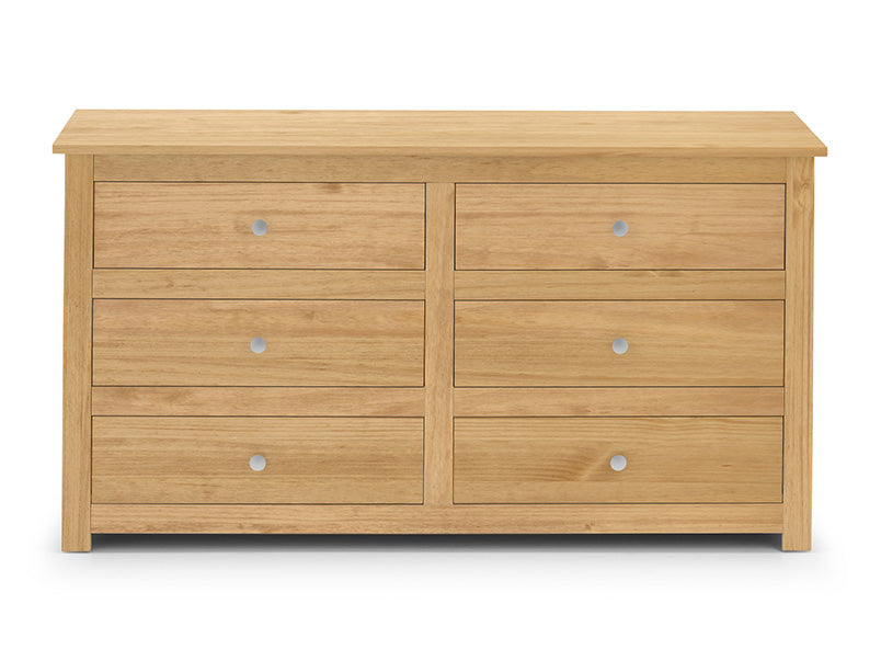 Radiance 6 Drawer Chest Waxed Pine