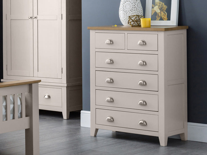 Retrospective 4+2 Drawer Chest Elephant Grey