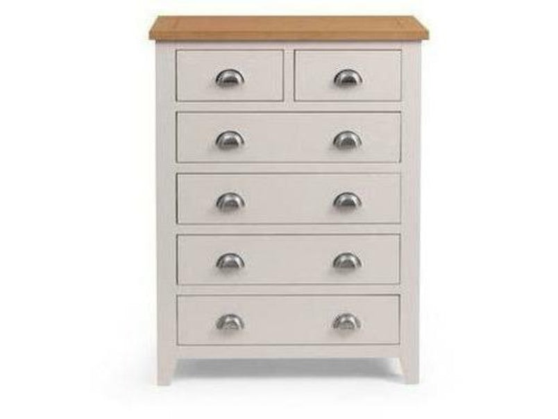 Richmond 4+2 Drawer Chest Elephant Grey