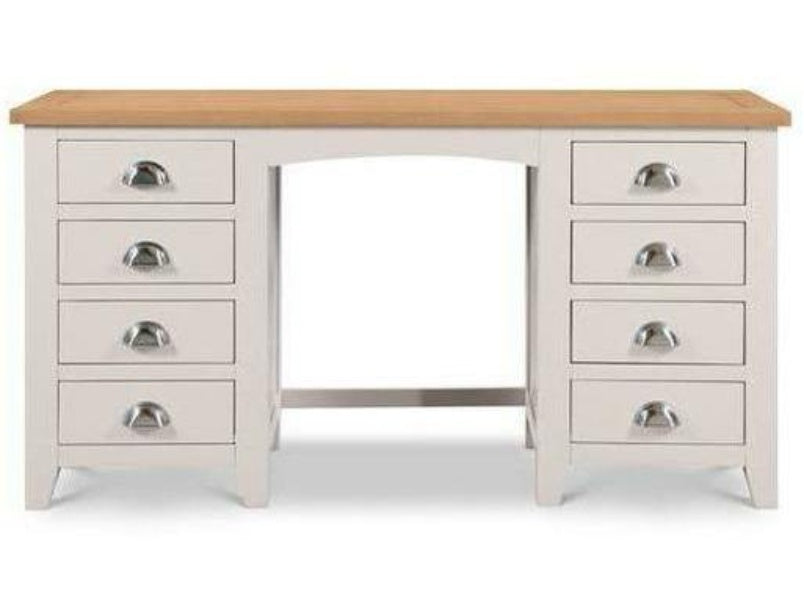 grey double pedestal dressing table Retrospective Twin Elephant sale_womens-6-5-2026