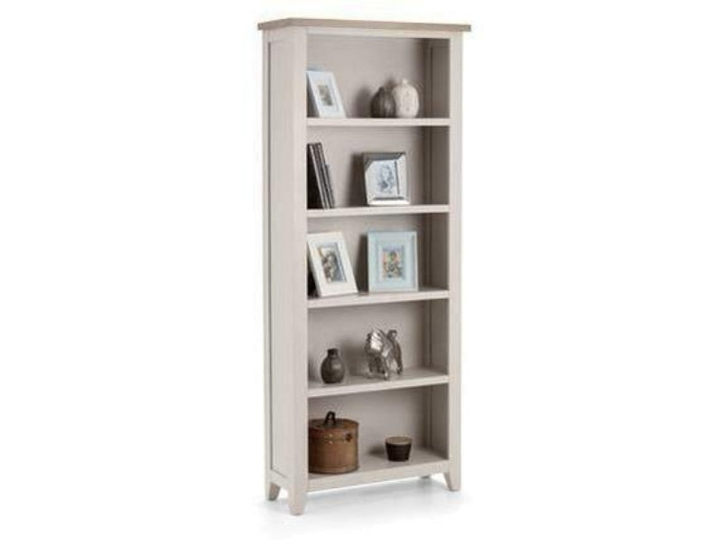 Richmond Tall Bookcase Grey/Oak