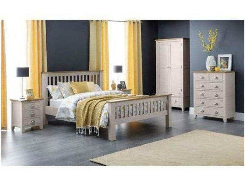 Richmond 2 Door 1 Drawer Wardrobe Elephant Grey