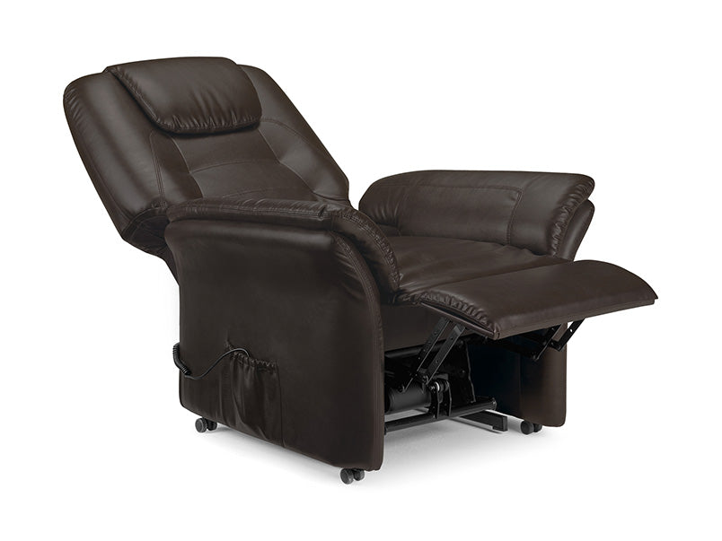 Riva Rise & Recline Chair Faux Leather