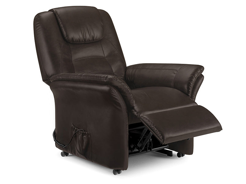 Riva Rise & Recline Chair Faux Leather