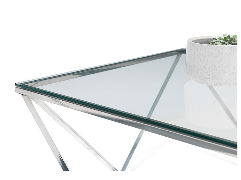Riviera Octagonal Coffee Table Glass