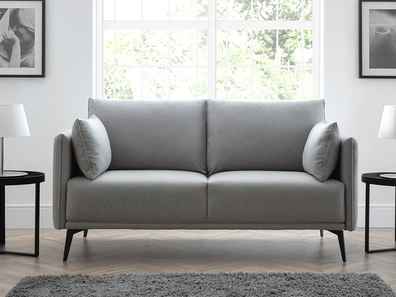 Rohe 2 Seater Platinum Sofa Light Grey