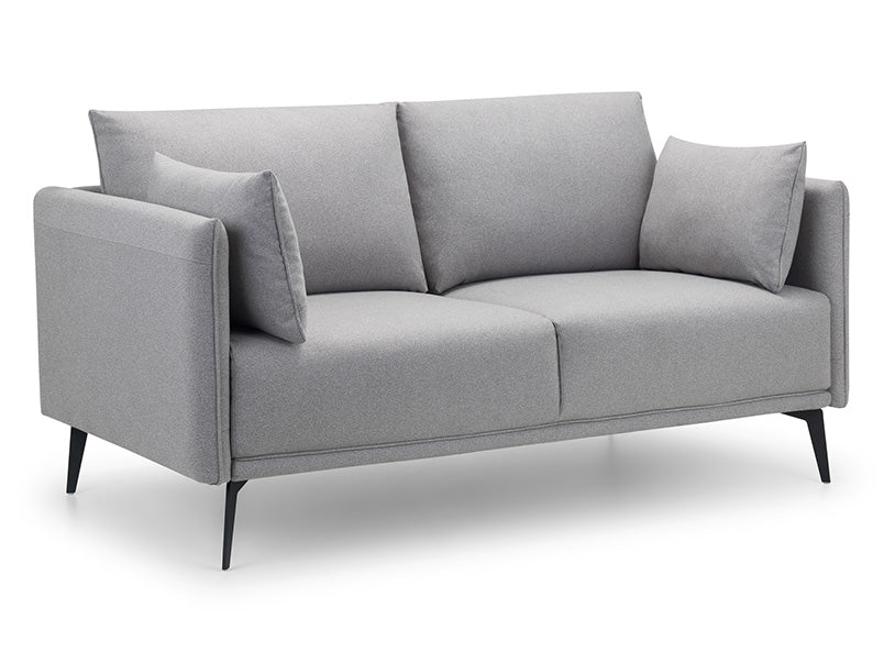 Rohe 2 Seater Platinum Sofa Light Grey