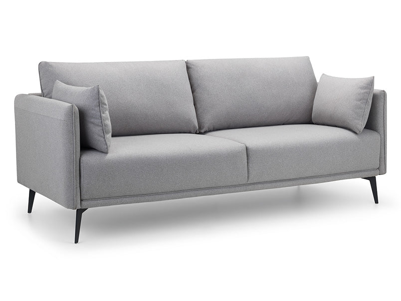 Rohe 3 Seater Platinum Sofa Light Grey