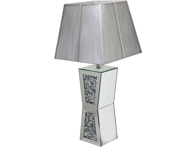 Roma Crush Diamond Plynth Table Lamp