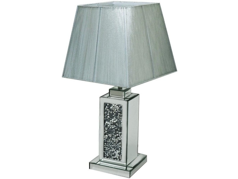 Roma Crush Diamond Square Table Lamp