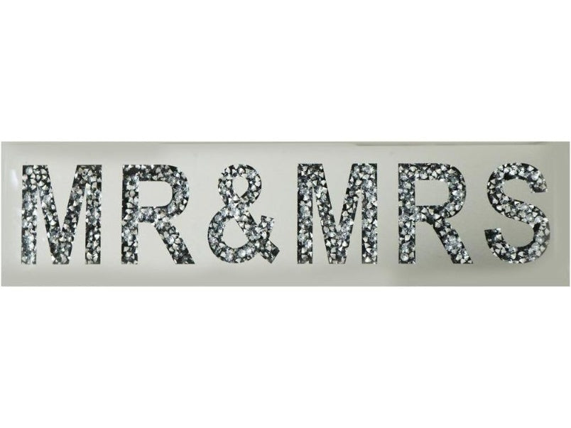 Roma Crush Diamond Word Deco - Mr & Mrs