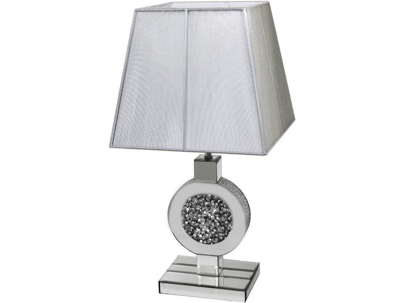 Roma Crush Diamond 1 Circle Table Lamp