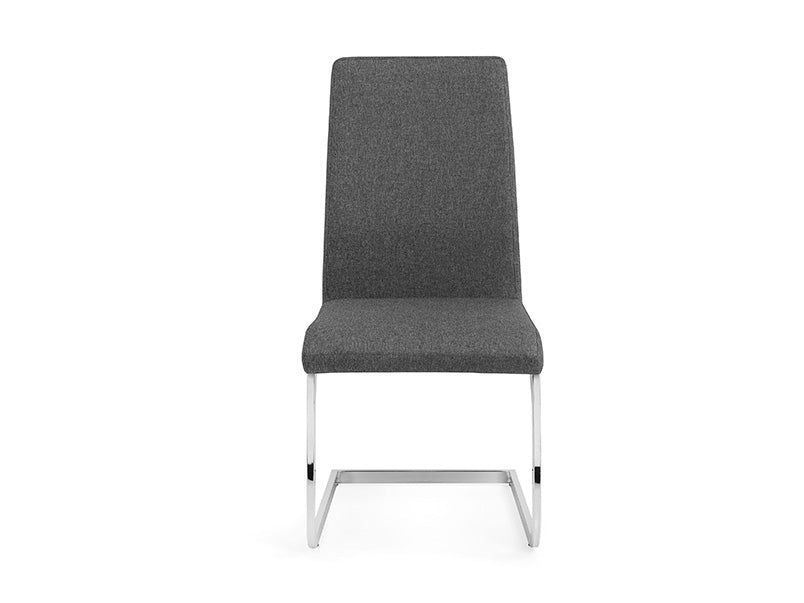 Roma Cantilever Dining Chair Slate Grey (Set of 2)