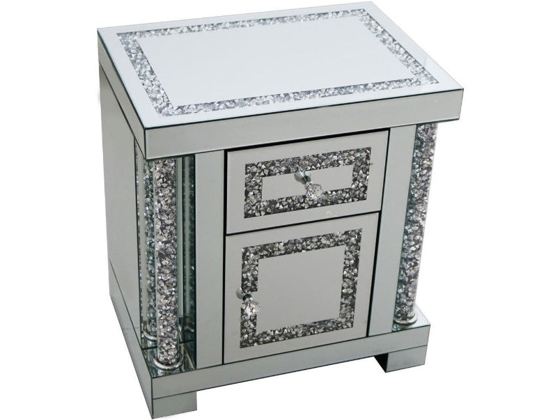 RomaX Crush Diamond Bedside
