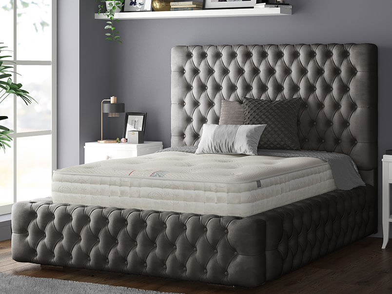 Royal Bed Plush Grey