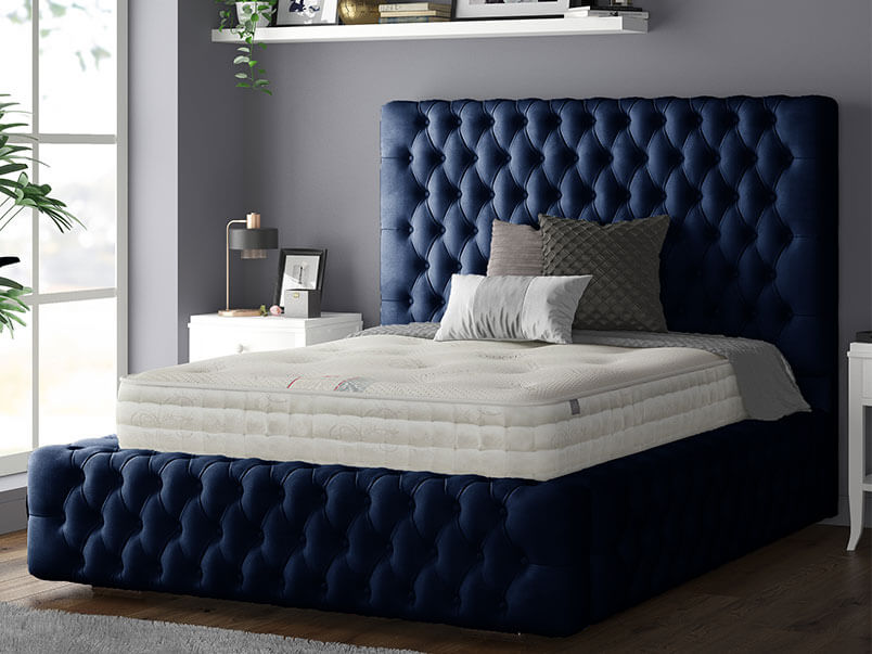 Royal Bed Plush Royal Blue