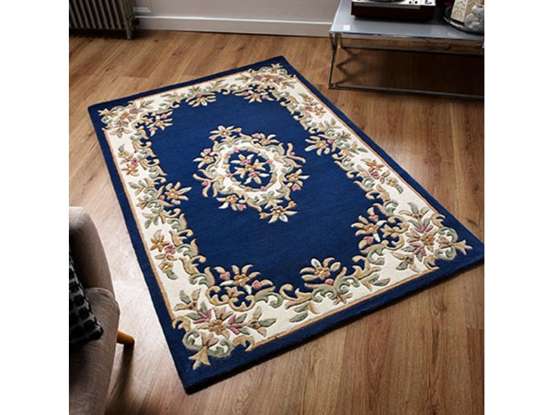 Royal Wool Rug Blue