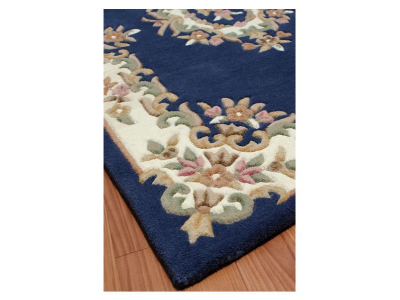 Royal Wool Rug Blue