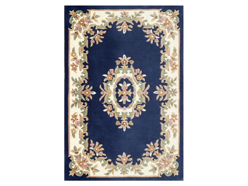 Royal Wool Rug Blue