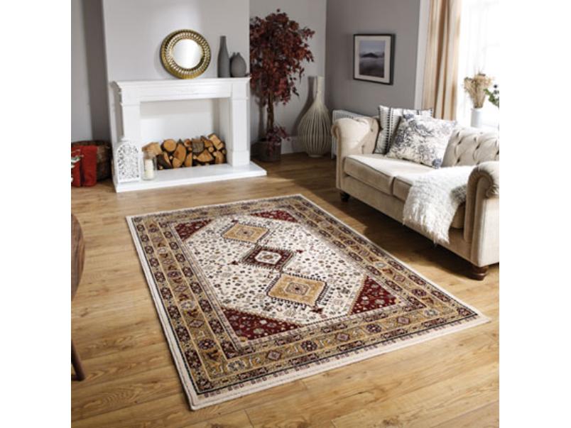 Royal Classic 93 W Beige-White Rug