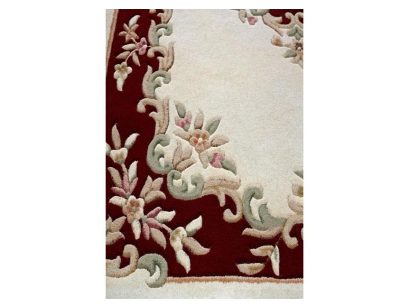 Royal Wool Rug Cream/Red