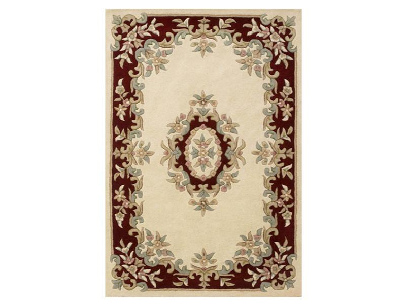 Royal Wool Rug Cream/Red