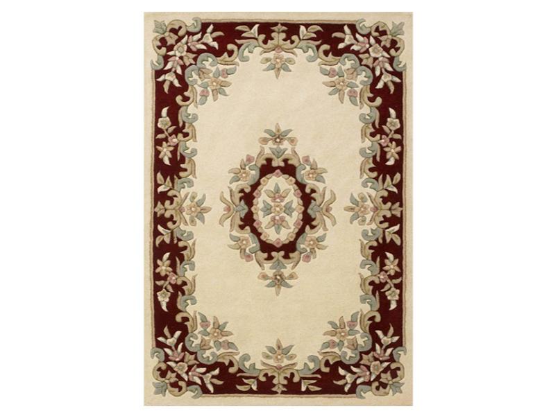 Royal Wool Rug Cream/Red