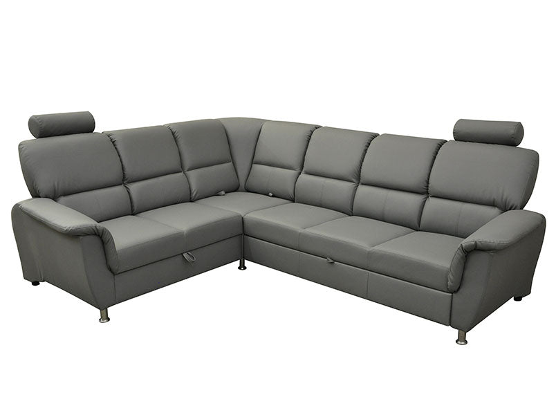 Durban Corner Sofa Bed 2C3 Faux Leather