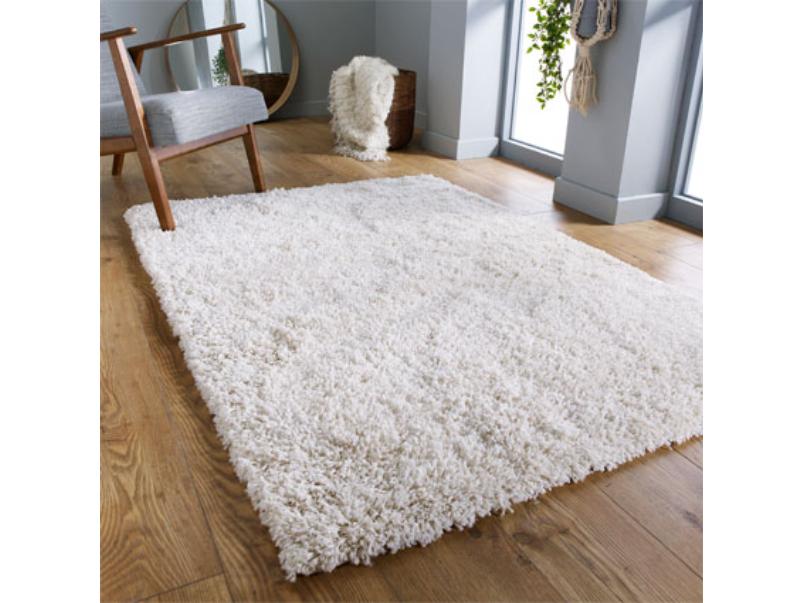 Serene Cream Woven Rug