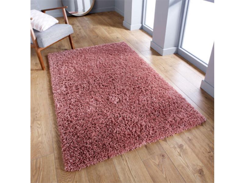 Serene Pink Woven Rug