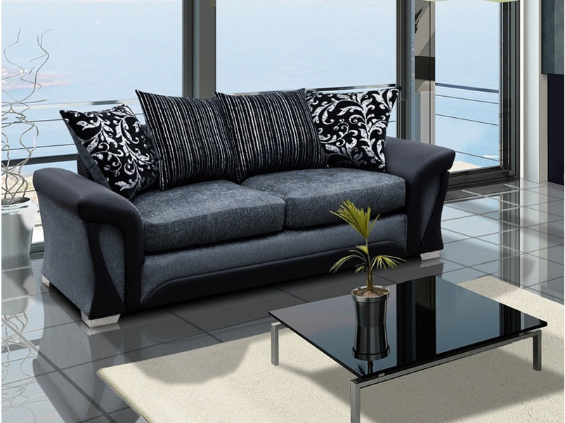 Shannon 3 Seater Fabric Sofa