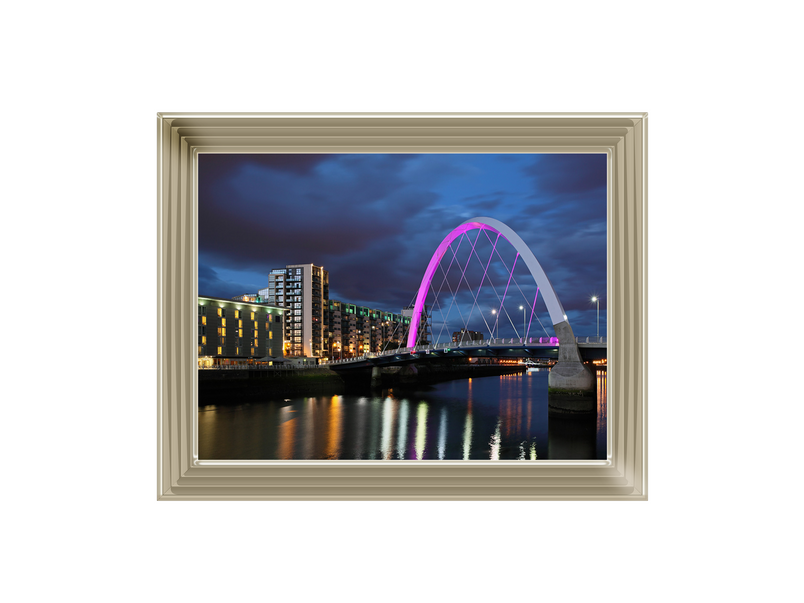 Glasgow Cityscape Scotland in colour